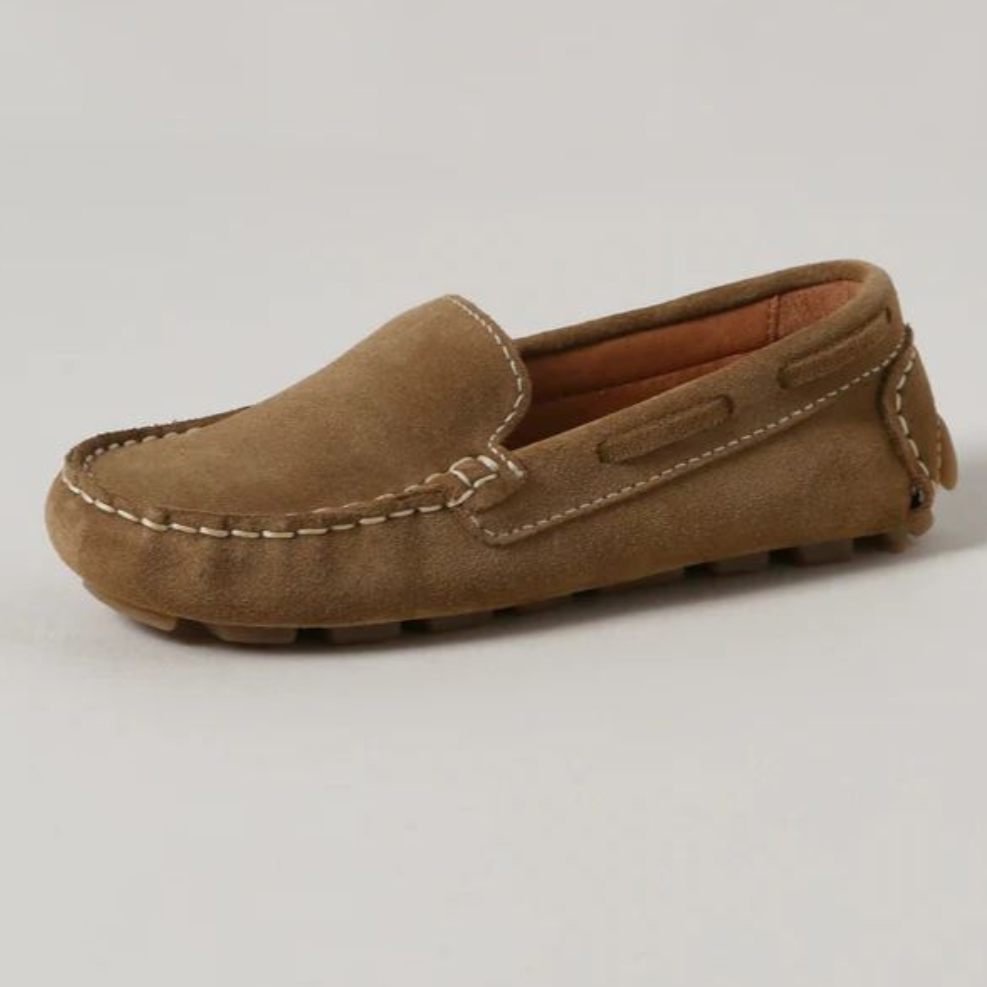 Mocasin Cyrillus Garcon Cuir Marron